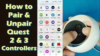 How to Pair Quest 2 & 3 Controllers