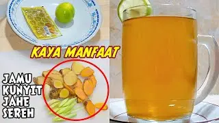 HOW TO MAKE TURMERIC GINGER LEMONGRASS HERBAL DRINK FOR BODY HEALTH | HERBAL DRINK by Dapur Diizah