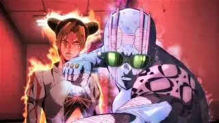 ORA ORA ORA Jolyne Stand Stone Free - JoJo’s Bizarre Adventure STONE OCEAN Episode 2