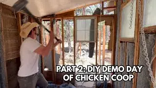Chicken Coop Demolition | Breaking Stuff!
