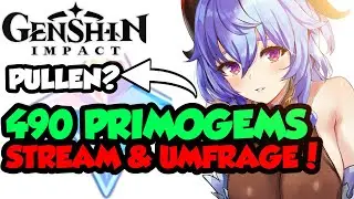 Genshin Impact Deutsch | 490 PRIMOGEMS/URGESTEIN CODES | GANYU PULLEN | Umfrage Tipps Tricks Guides