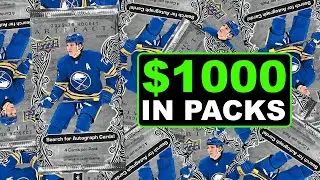 Opening $1000 Worth of Packs of 2025-26 Upper Deck Artifacts Hockey Hobby