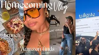 mini weekend vlog: a lit college weekend in my life... BCU homecoming, seeing Boosie, Amazon outfits
