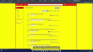 Filters by Stack overflow | new update in stack overflow | Stack overflow new property | codemicros