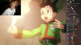 [SPOILERS] XQC and Chat React to the Candle Challenge (HxH)