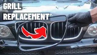 Radiator Grille Replacement BMW Shadow Line