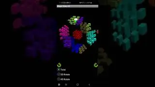 4D Rubik's cube algs #3: Sune RKT 12 moves