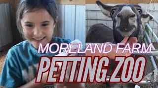 Abby visited  Moreland Petting Zoo