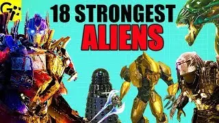 18 STRONGEST ALIEN Races Ranked