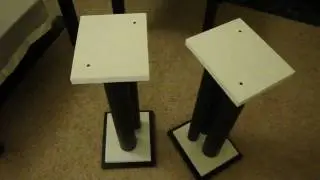 DIY Speaker Stands - For Quad 11L (Instructions - build photos in description)