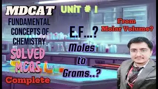 MDCAT I Introduction of Fundamental Concepts of Chemistry I Unit 1 | Lec # 6, @ranaasif, Exercise