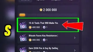 10 AI Tools That Will Make You Rich In 2025 | Tapswap Code | 23 September Tapswap Code Today