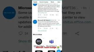 Microsoft team outage