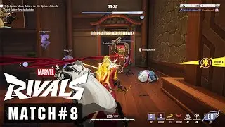 MARVEL RIVALS | MATCH 8: RUSH | MULTIPLAYER GAMEPLAY 4K60FPS