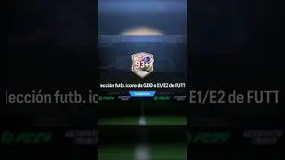 Icono Player Pick +93 Futties o GDD en EA FC 24 #shorts #fc24