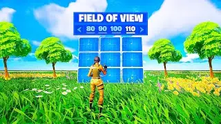 NEW fortnite FOV slider! FN Update!