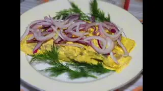 Быстрая закуска!!!Сельдь в соусе карри!