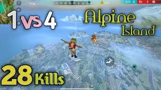 EthyxeX'N Game Junction Explore New Map Alpine   Garena Free Fire | solo vs squad 28 kills 🔥🔥🔥