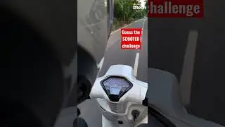 Guess the scooter challenge 