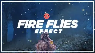 How To Create Glowing Fireflies Effect in Kinemaster | Tutorial