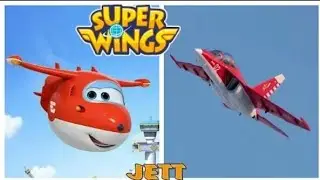 Super wings chracters in real life