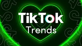 Neon Gree Heart Tunnel ║ TikTok Trend ║ Romantic Love Glow Moving Background 
