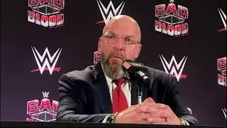 TRIPLE H ON THE ROCK'S RETURN, BIG CHANGES TO WWE RAW ON NETFLIX (BAD BLOOD 2024 PRESSER)