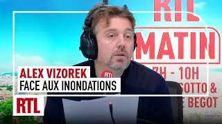 L'œil d'Alex Vizorek face aux dernières nouvelles sur les inondations