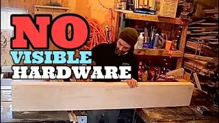 How I Make 7ft Long Floating Shelves