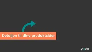 En simpel detalje til dine produkt sider