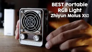 Zhiyun Molus X60 RGB Light -  A portable gem of a light!