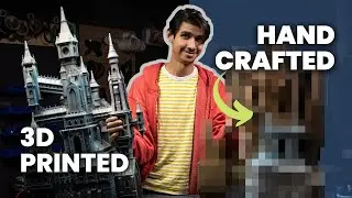 Human vs Machine: Race to craft an EPIC Castlevania Castle!