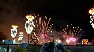 Новогодний фейерверк на ВДНХ Москва 2020