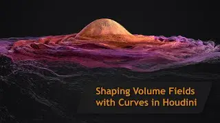 Shaping Volume Field with Curves in Houdini