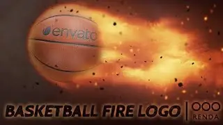 Basketball Fire Logo Reveal - After Effects Projects
