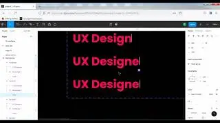 Auto typing text animate in figma.