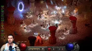 Diablo 2 Resurrected | MF Blizzard Sorceress NM Act 3 - Hell Act 3 Solo Run BNet [Part 1 Stream]