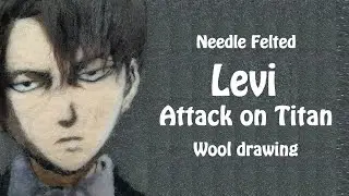 How to draw Levi - Attack on Titan - Wool drawing