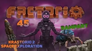 Factorio. Krastorio 2 + Space Exploration. Автоматизированная оборона. 45
