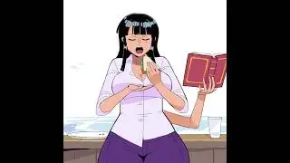 Lewdleimage Nico Robin belly stuffing