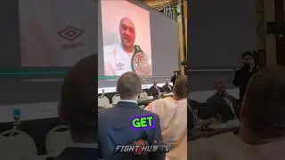 Tyson Fury Tells Uysk - KNOCKOUT IN 4 ROUNDS WARNING in special message!