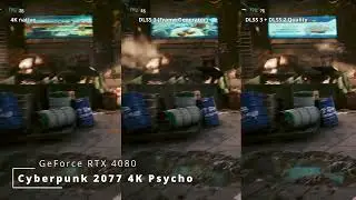 Cyberpunk 2077 psycho settings - DLSS 3 comparison test
