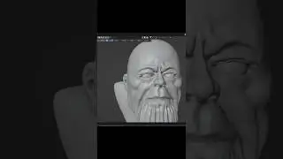 Thanos avenger #blender3dmodelling #3danimation #Rammi3d