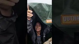 Insanely Wet Tarp & Hut Camping 