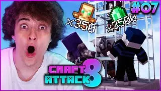 KRASSESTE RAID FARM EVER! 3500 EMERALDS PRO STUNDE | CRAFT ATTACK 8 #07