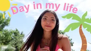 VLOG: summer day in my life!! *coffee shop, tanning, cleaning*