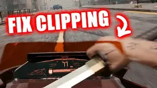 Fix weapon clipping for first person driver combat on bikes - Cyberpunk 2077