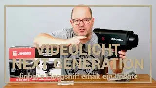 Die Jinbei Leuchte EF-200Bi Colour LED für Videoprojekte