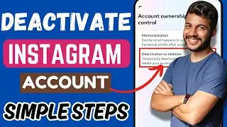 Instagram Account Deactivate kaise kare | How to deactivate instagram account 2024