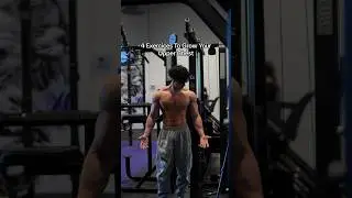 4 Exercises To Grow Your Upper Chest (most aesthetic part of your chest) 🦾